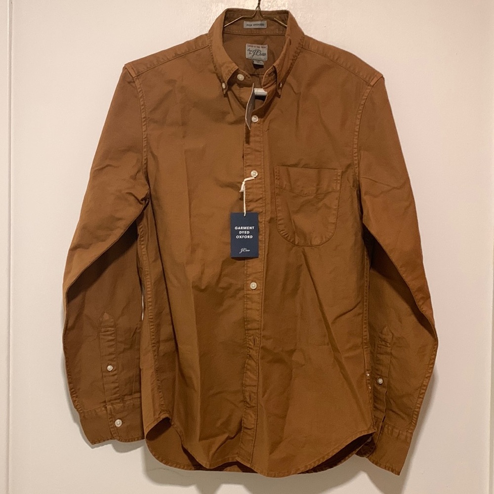 J Crew Prima Cotton Button Down Shirt